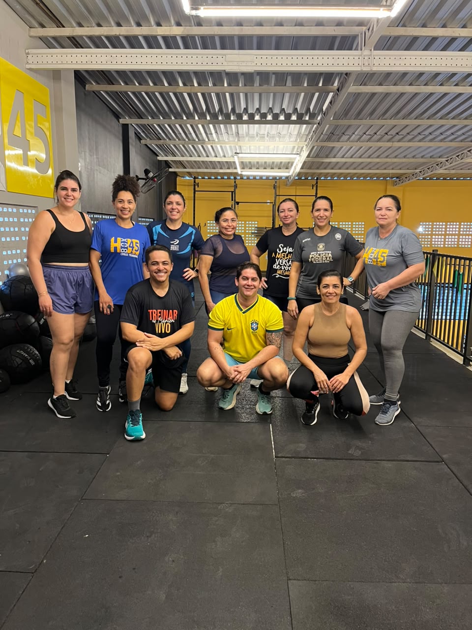 Turma de Cross Training da HBOX45